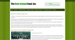 Desktop Screenshot of newirelandfund.com