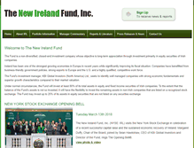 Tablet Screenshot of newirelandfund.com